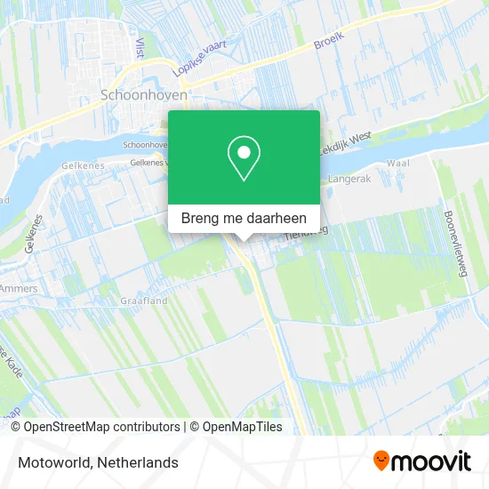Motoworld kaart