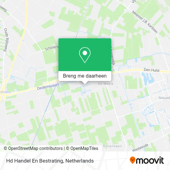 Hd Handel En Bestrating kaart
