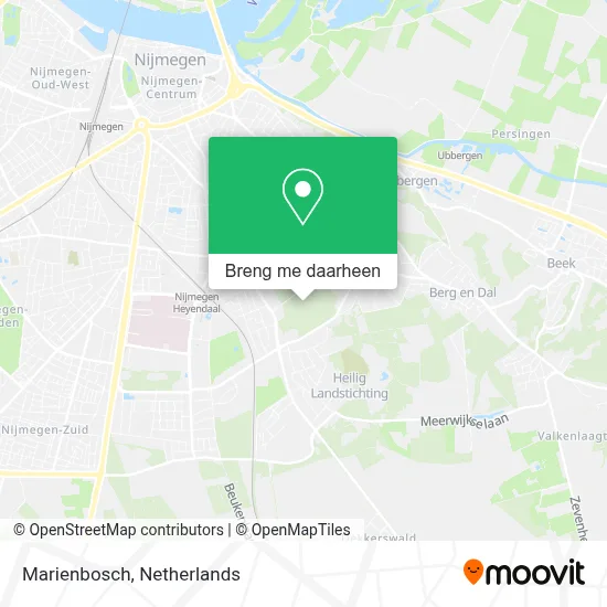Marienbosch kaart
