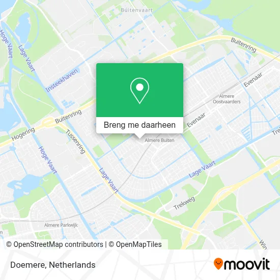Doemere kaart