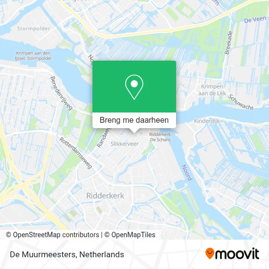 De Muurmeesters kaart