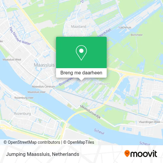 Jumping Maassluis kaart