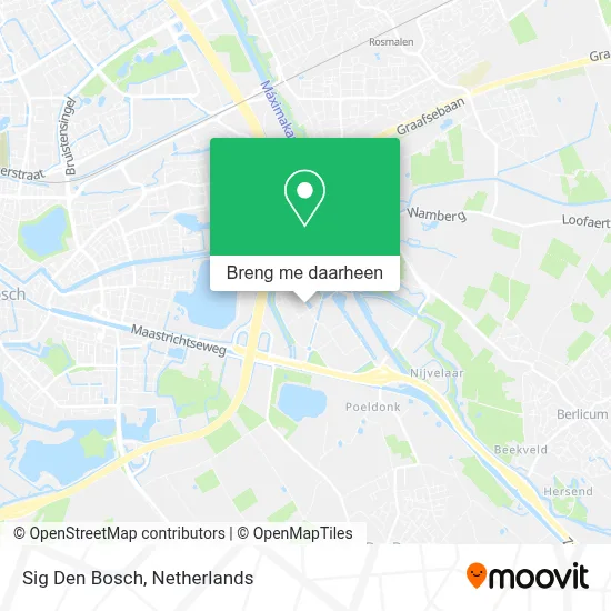 Sig Den Bosch kaart
