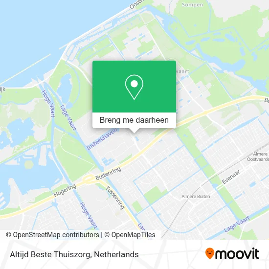 Altijd Beste Thuiszorg kaart