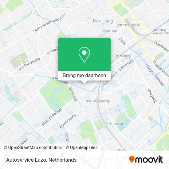 Autoservice Lazo kaart