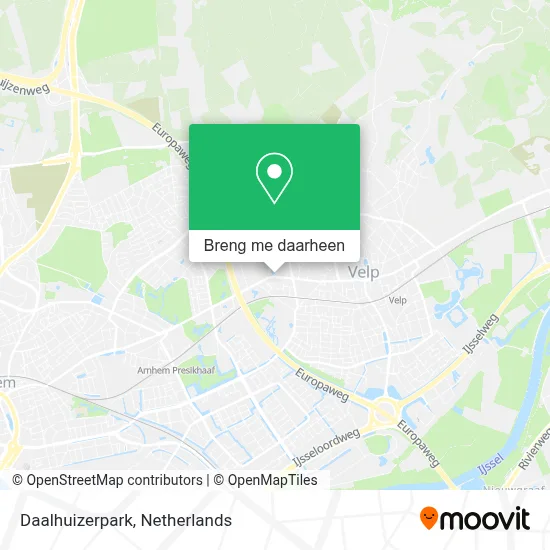 Daalhuizerpark kaart