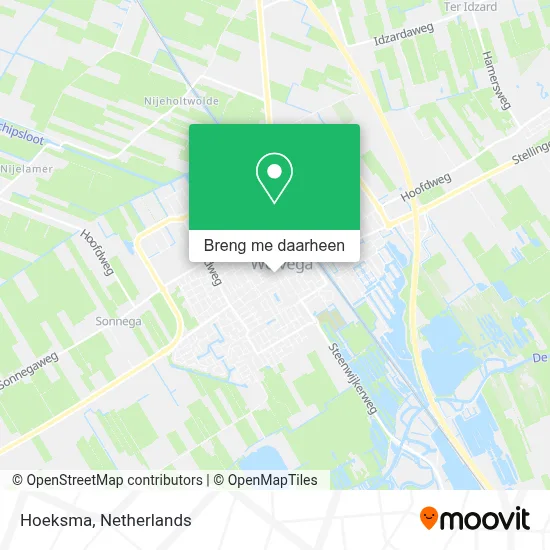 Hoeksma kaart