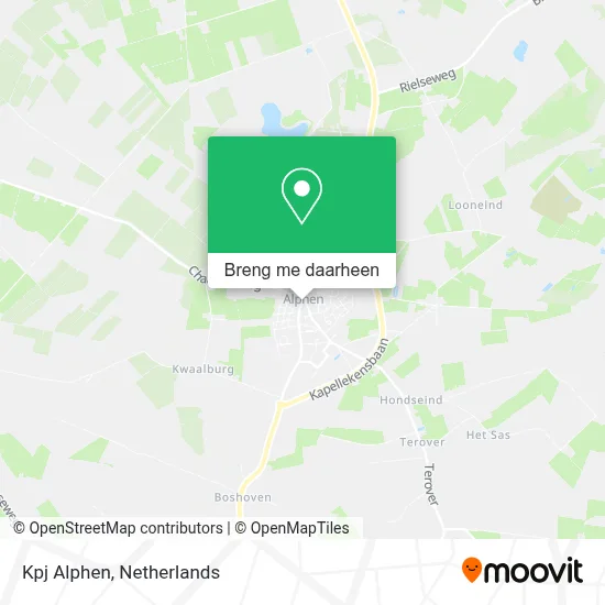 Kpj Alphen kaart