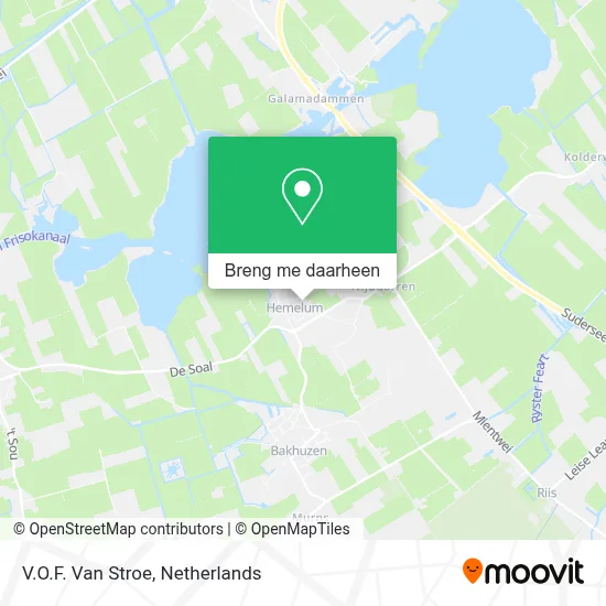 V.O.F. Van Stroe kaart