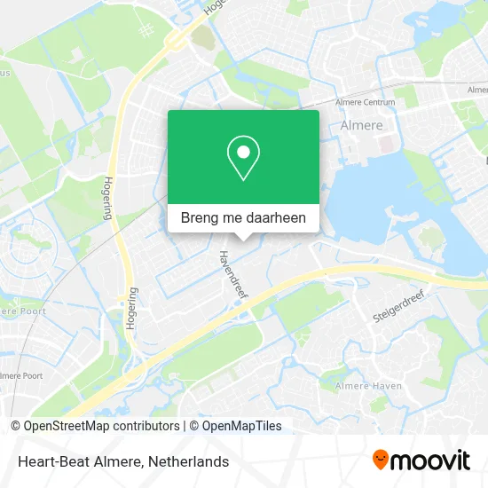 Heart-Beat Almere kaart