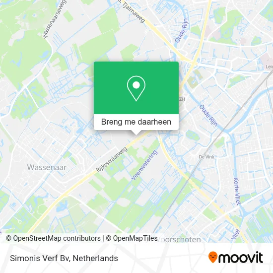 Simonis Verf Bv kaart