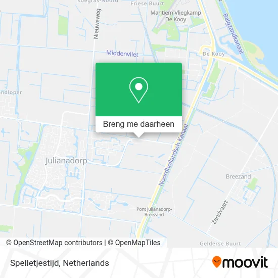 Spelletjestijd kaart