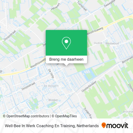 Well-Bee In Werk Coaching En Training kaart