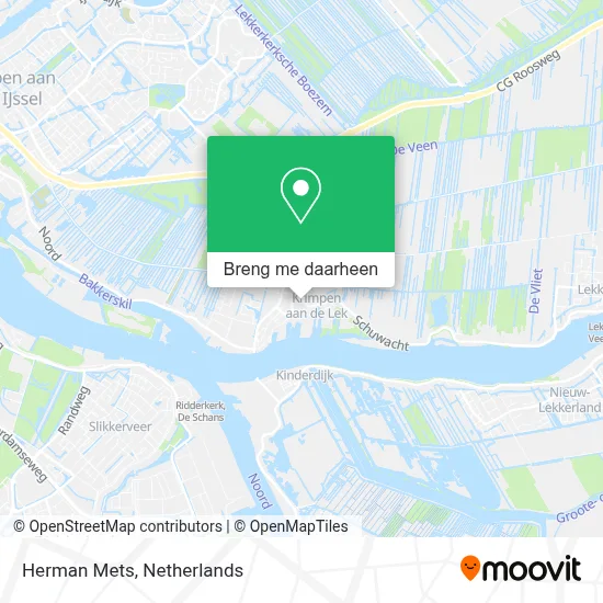 Herman Mets kaart