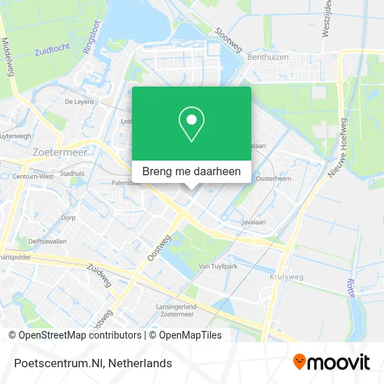 Poetscentrum.Nl kaart