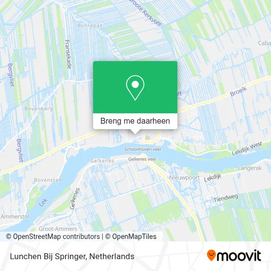 Lunchen Bij Springer kaart
