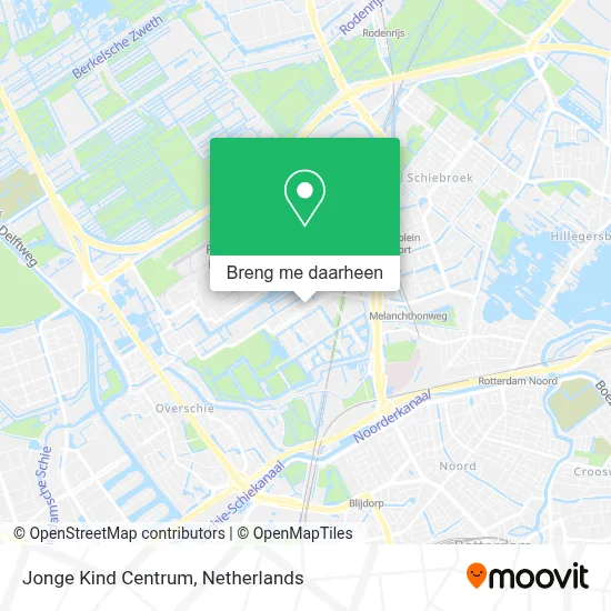 Jonge Kind Centrum kaart