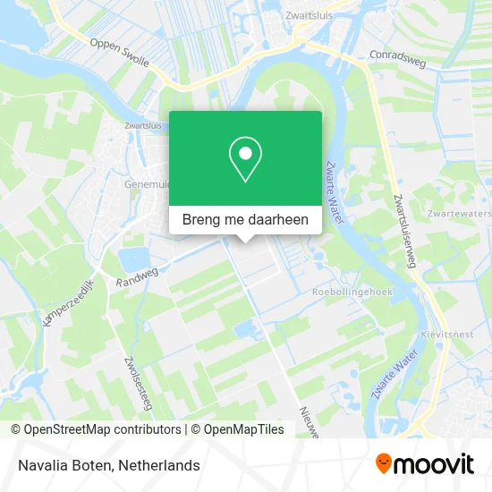 Navalia Boten kaart