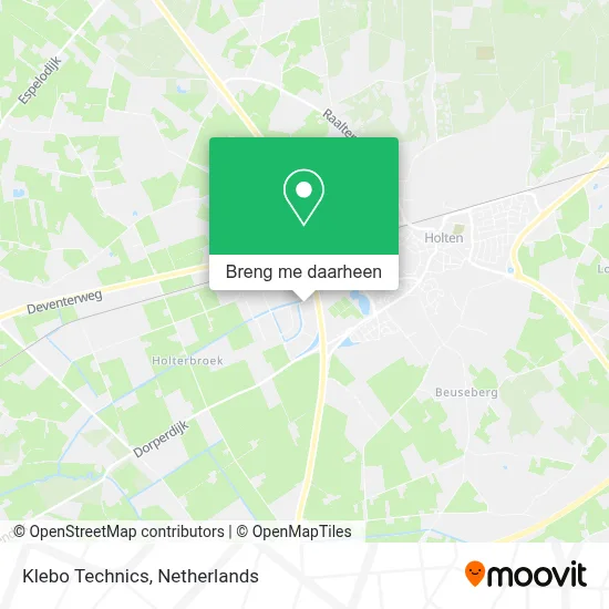 Klebo Technics kaart