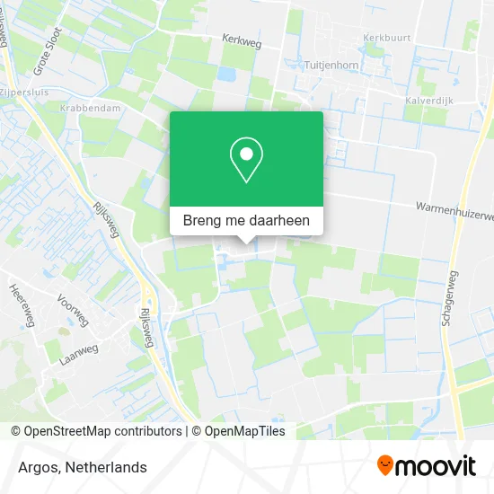 Argos kaart