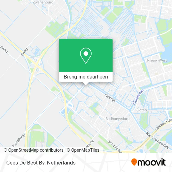 Cees De Best Bv kaart