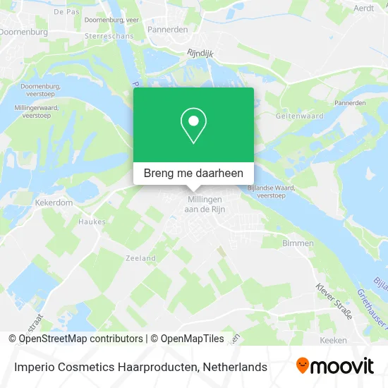 Imperio Cosmetics Haarproducten kaart