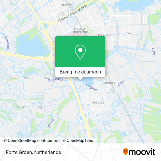 Forte Groen kaart