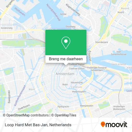 Loop Hard Met Bas-Jan kaart