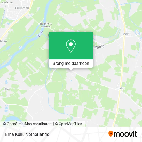 Erna Kuik kaart