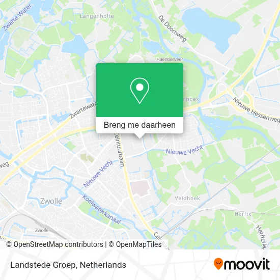 Landstede Groep kaart