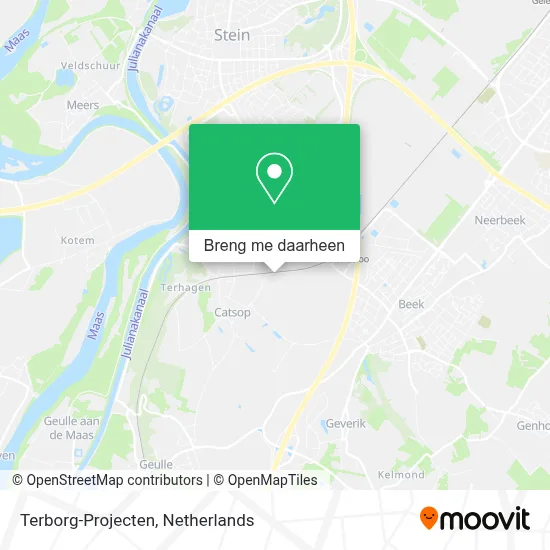 Terborg-Projecten kaart