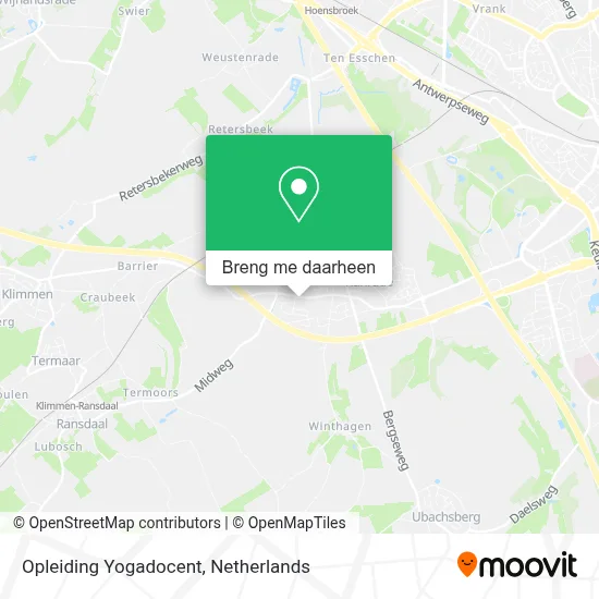 Opleiding Yogadocent kaart