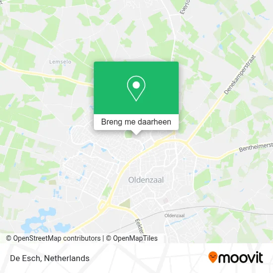 De Esch kaart