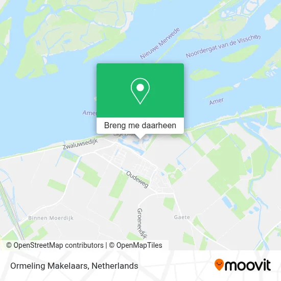 Ormeling Makelaars kaart