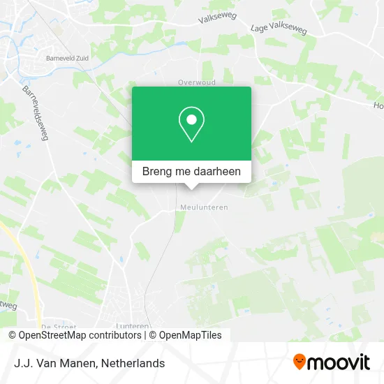J.J. Van Manen kaart