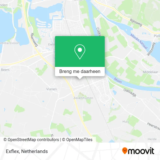Exflex kaart