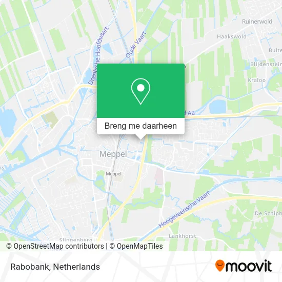 Rabobank kaart