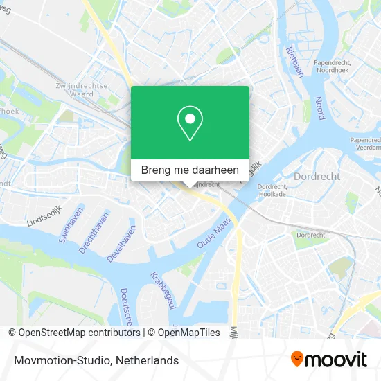 Movmotion-Studio kaart
