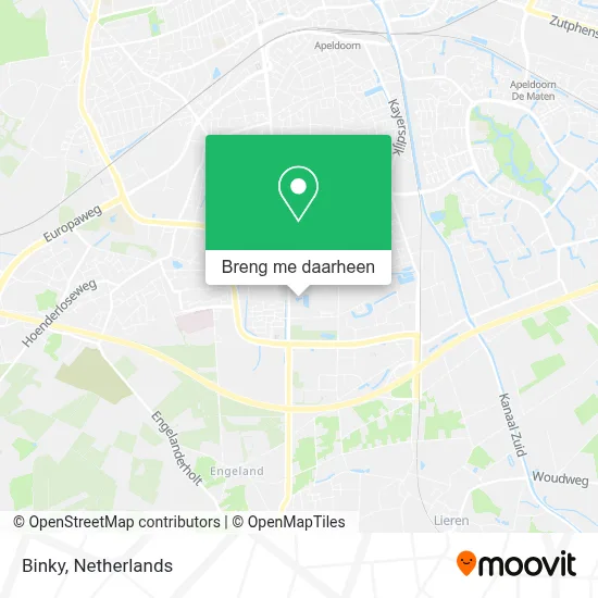 Binky kaart