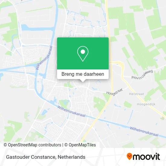 Gastouder Constance kaart