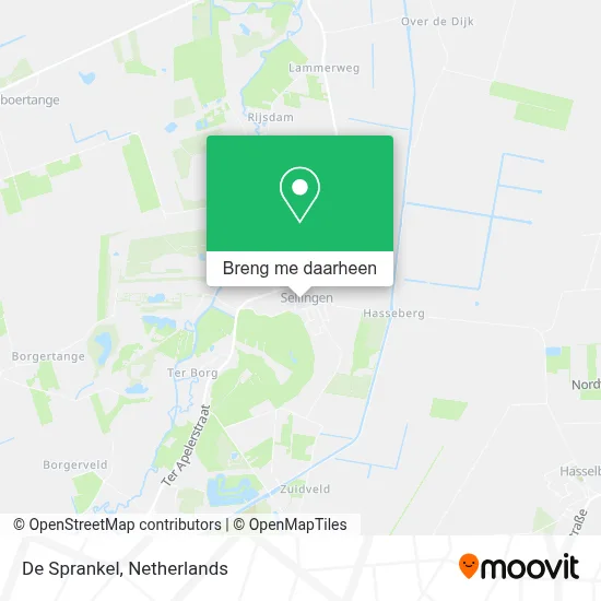 De Sprankel kaart