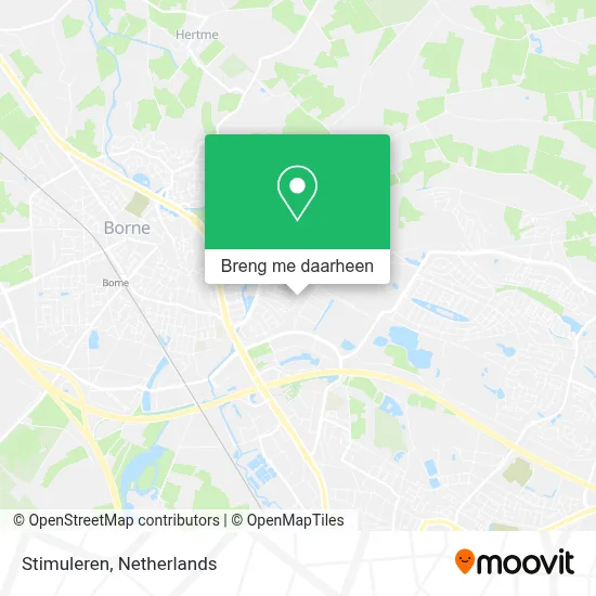 Stimuleren kaart