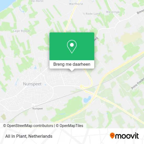 All In Plant kaart