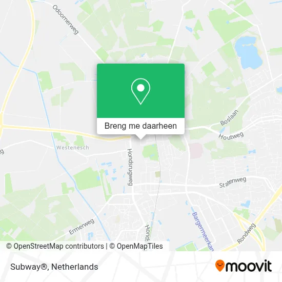 Subway® kaart