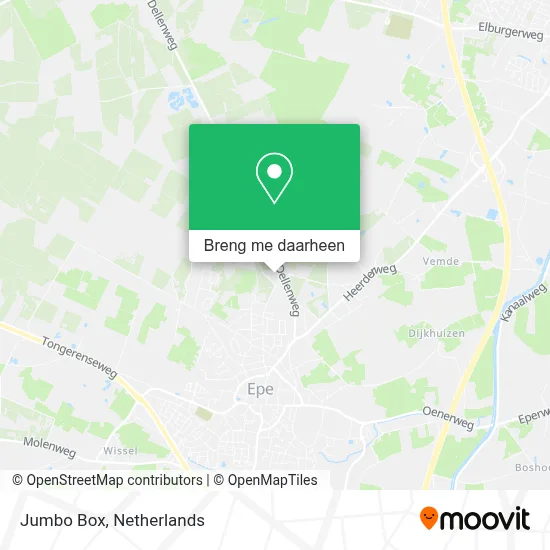 Jumbo Box kaart