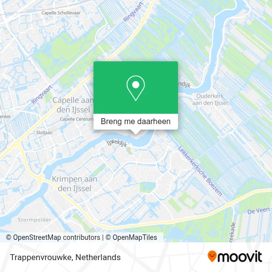 Trappenvrouwke kaart