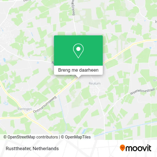 Rusttheater kaart