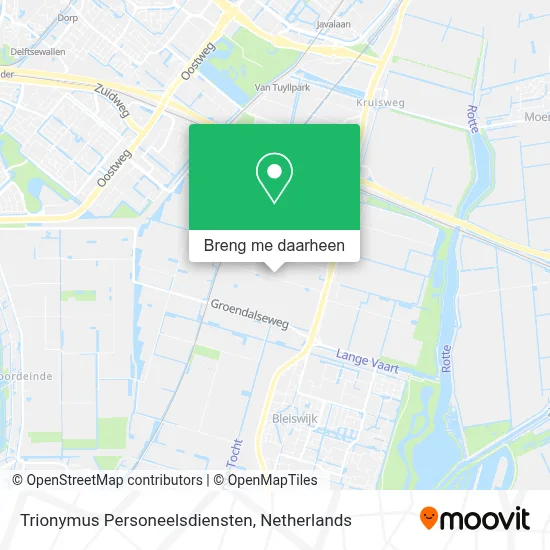Trionymus Personeelsdiensten kaart