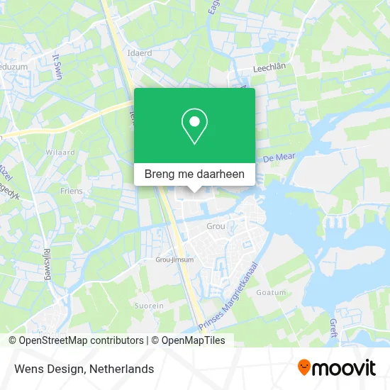 Wens Design kaart