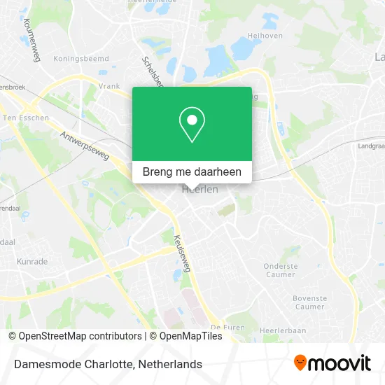 Damesmode Charlotte kaart